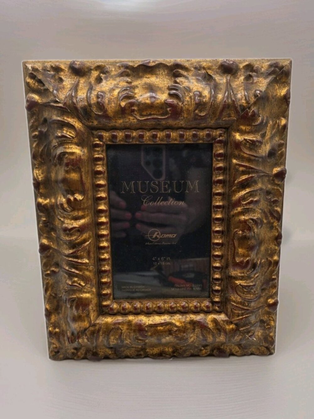 Roma Museum Collection Ornate Baroque Wooden Picture Frame Italian Moulding New